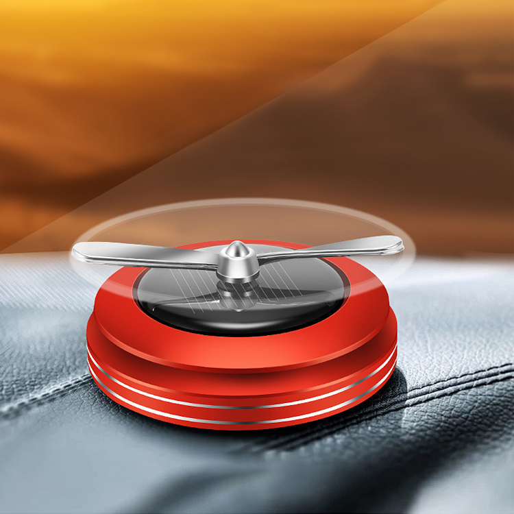  معطر هواء للسيارة يعمل بالطاقة الشمسية ، موزع علاجي عطري للسيارة ، ملحقات ديكور داخلي للسيارة