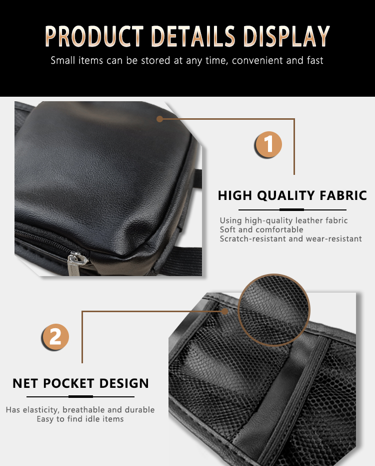 05 حقيبة تعليق تخزين متعددة الجيوب