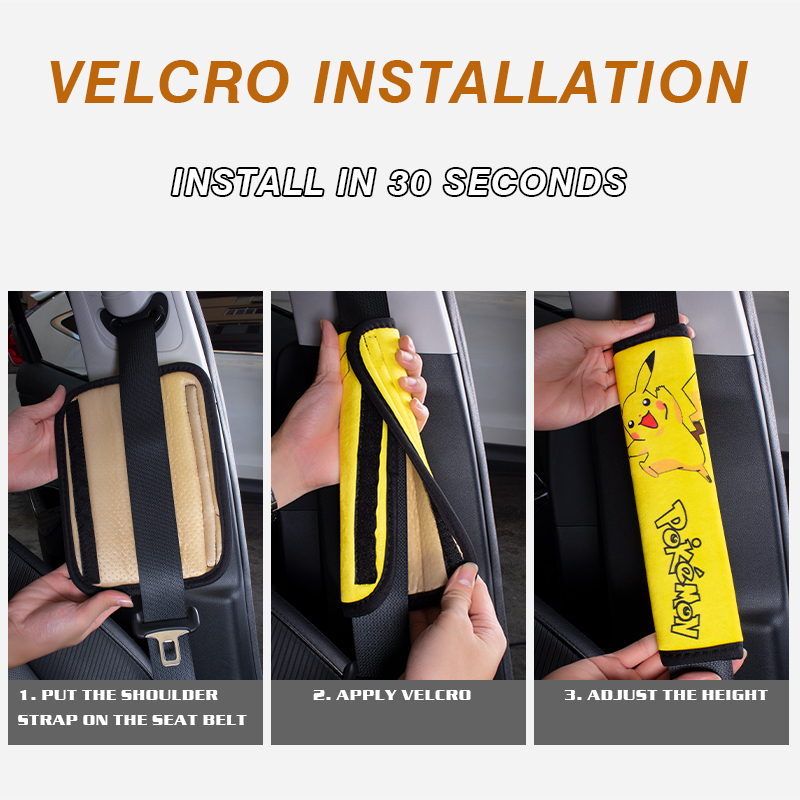 قطيفة قصيرة ناعمة للتهدئة ثلاثية الأبعاد وعدم الانزلاق غطاء حزام الأمان السفلي من السيليكون 