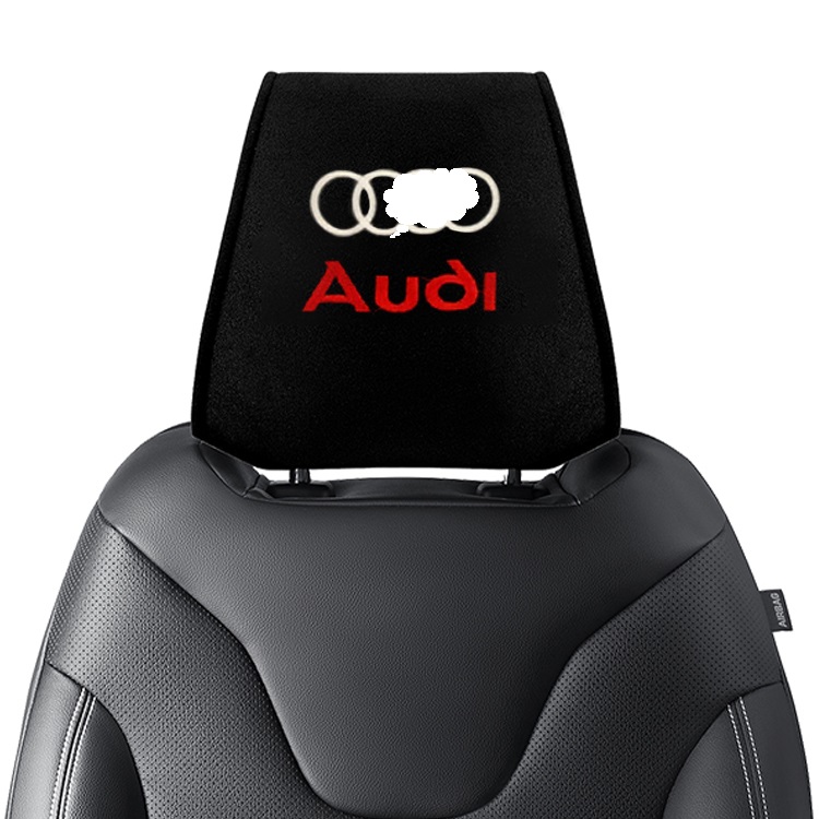 أغطية مسند الرأس لمقعد السيارة الكلاسيكي من اللباد وسادة رأس للسيارة وسادة للرقبة وسادة السيارة من القطن وسادة الخصر للسيارة