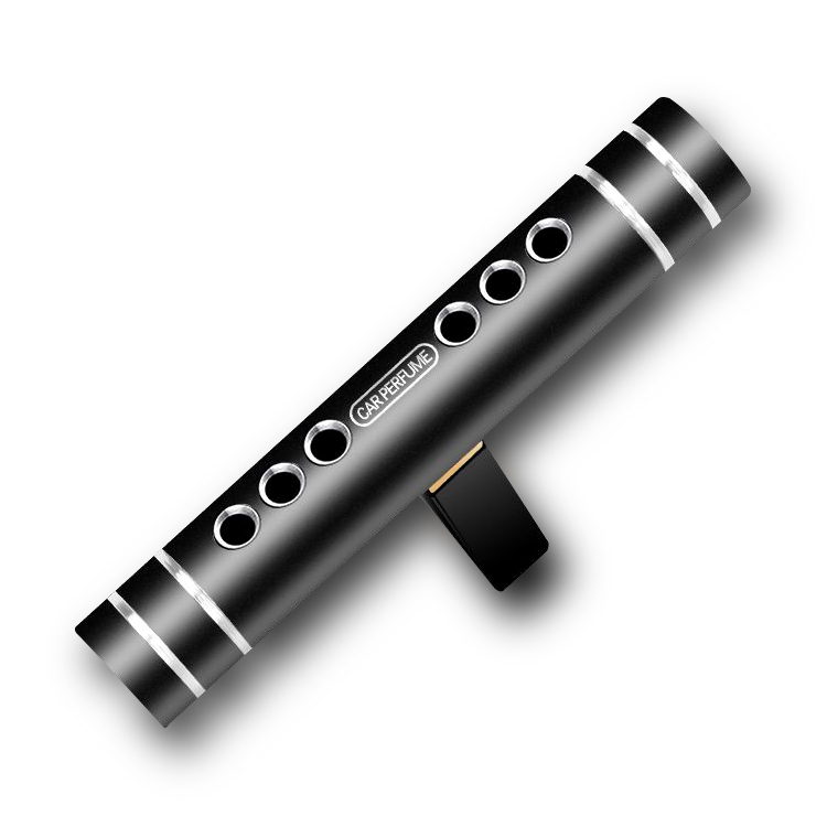 مشبك تنفيس للسيارة مخصص أسطواني من الزيت العطري للسيارة مع 5 أعواد لإعادة الملء للسيارة والمكتب والمطبخ والحمام ومنازل الحيوانات الأليفة مصنع لتنقية الهواء للسيارة