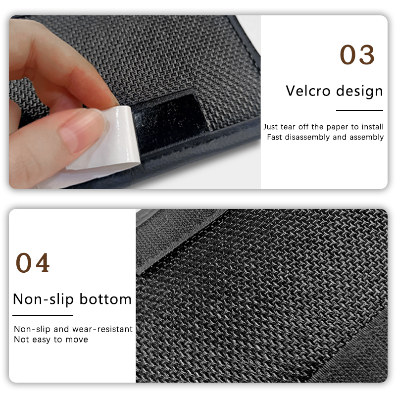  حقيبة منظم للجيب الجانبي للسيارة ، حامل نظارة شمسية للهاتف الخلوي ، منظم ملحقات داخلي لمقعد السيارة ، وحدة تحكم باب السيارة ، حقيبة تخزين من الجلد الليتشي ، حقيبة تخزين للهاتف المحمول