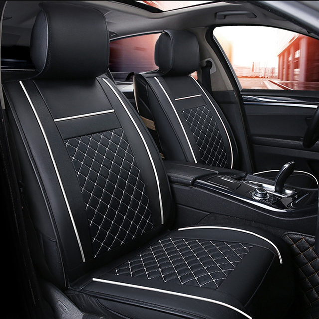 وسادة مقعد سيارة محيطة كبيرة ثلاثية الأبعاد مقاومة للاهتراء وسادة جلدية واقية وسائد مقعد عالمية تناسب معظم المركبات