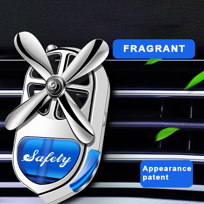 معطر هواء للسيارة يدوم طويلاً معطر للسيارة بزيت عطري مع 4 زيوت عطرية طبيعية (كولونيا ، محيط ، أوسمانثوس ، ليمون) لمخرج هواء السيارة