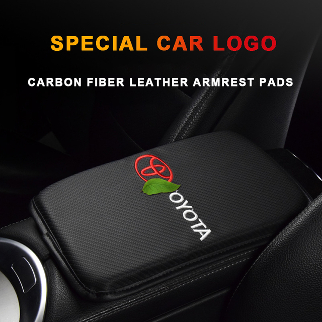 وسادة وحدة التحكم المركزية للسيارة ، غطاء صندوق مقعد مسند ذراع السيارة العالمي المقاوم للماء ، ملحقات السيارة الداخلية ، واقي غطاء مسند الذراع من ألياف الكربون لمعظم المركبات ، سيارات الدفع الرباعي ، الشاحنة ، السيارة (أسود)