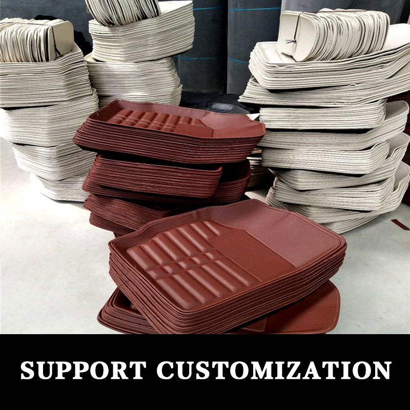 حصير سيارات جلدية عالمية الحصير الحصير الدفة اليمنى